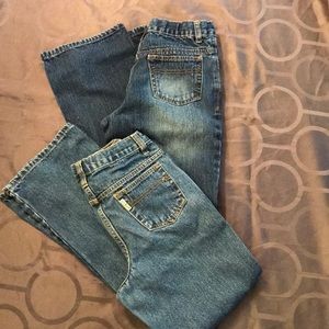 2 pairs of boys Cinch Jeans size 14 Reg.